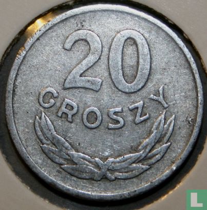 Poland 20 groszy 1967 - Image 2