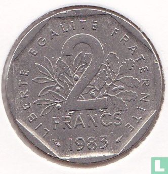 France 2 francs 1983 - Image 1