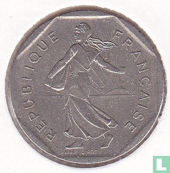 France 2 francs 1983 - Image 2