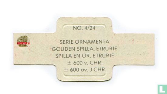 Gouden spilla. Etrurië ± 600 v. Chr. - Bild 2