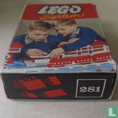 Lego 281 Dakstenen - Image 1