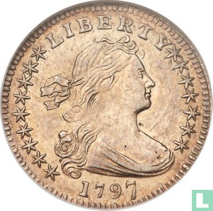United States ½ dime 1797 (16 stars) - Image 1