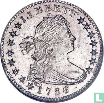 United States ½ dime 1796 (LIKERTY) - Image 1