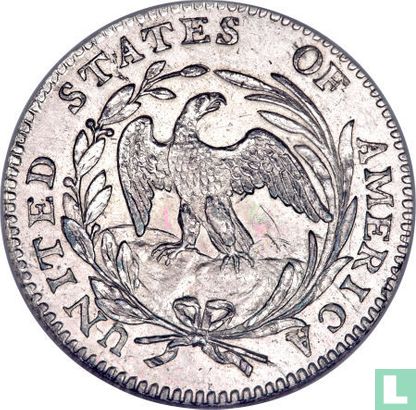 États-Unis ½ dime 1796 (LIKERTY) - Image 2
