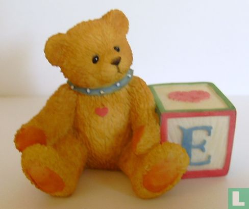 Cherished Teddies with Letter \"E\" - Image 1