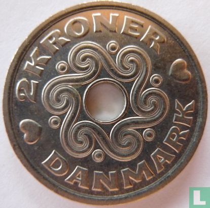 Dänemark 2 Kroner 2000 - Bild 2