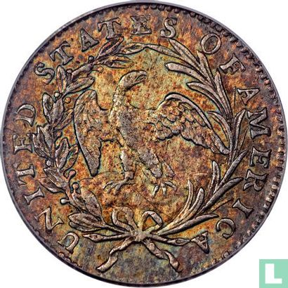 United States ½ dime 1797 (13 stars) - Image 2