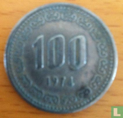 Südkorea 100 Won 1974 - Bild 1