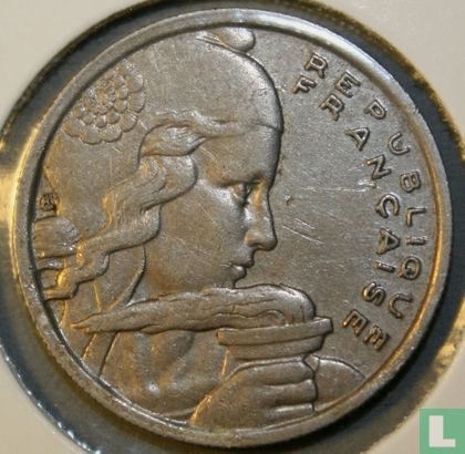 Frankrijk 100 francs 1958 (zonder B - vleugel) - Afbeelding 2