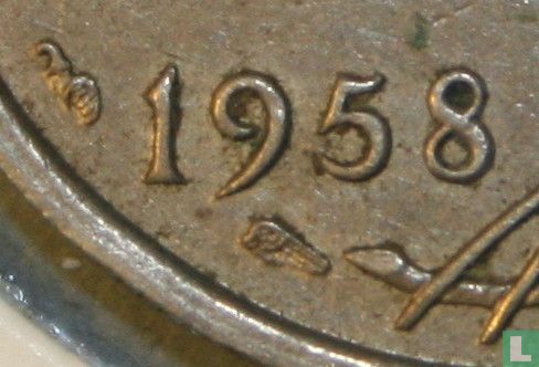 Frankrijk 100 francs 1958 (zonder B - vleugel) - Afbeelding 3
