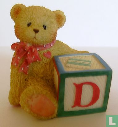 Cherished Teddies with Letter \"D\" - Image 1