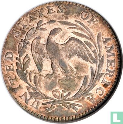 États-Unis ½ dime 1796 - Image 2