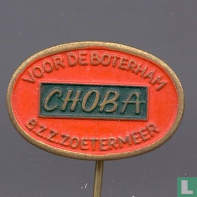 Choba voor de boterham B.Z.Z.Zoetermeer [oranje-groen]