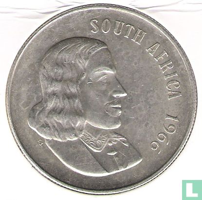 South Africa 1 rand 1966 (SOUTH AFRICA) - Image 1