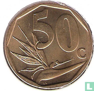 Afrique du Sud 50 cents 2006 - Image 2