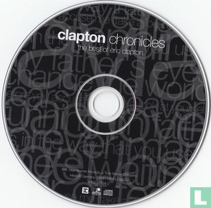 Clapton Chronicles - The Best Of Eric Clapton  - Afbeelding 3