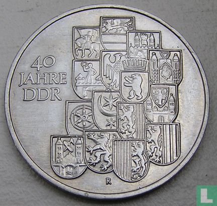 DDR 10 Mark 1989 "40 years GDR" - Bild 2
