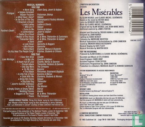 Les Misérables The original Londen recording - Bild 2
