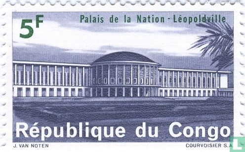 Palast der Nation - Léopoldville
