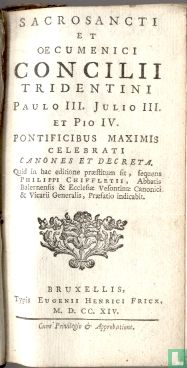 Sacrosancti et oecumenici concilii tridentini Paolo III. Julio III. et Pio IV. - Image 3
