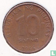 Philippines 10 sentimo 1996 - Image 1