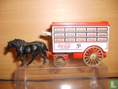 Horse drawn Removal Van 'Coca-Cola'