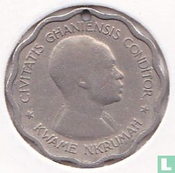 Ghana 3 pence 1958 - Image 2