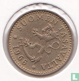 Finlande 10 penniä 1966 - Image 1