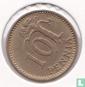 Finnland 10 Penniä 1966 - Bild 2