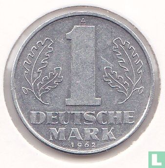 GDR 1 mark 1962 - Image 1