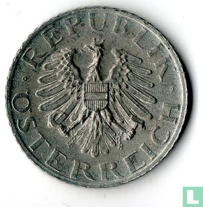 Oostenrijk 5 groschen 1971 (PROOF) - Afbeelding 2