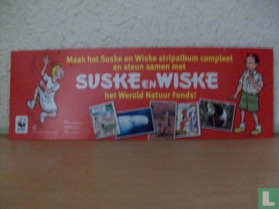 Maak het Suske en Wiske stripalbum compleet en steun samen met Suske en Wiske het Wereld Natuur Fonds !