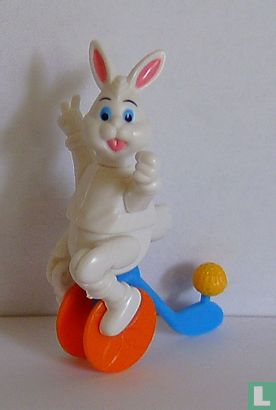 Rabbit on unicycle - Image 1