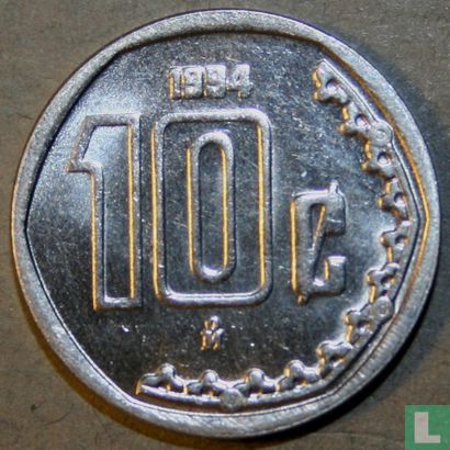 Mexico 10 centavos 1994 - Image 1
