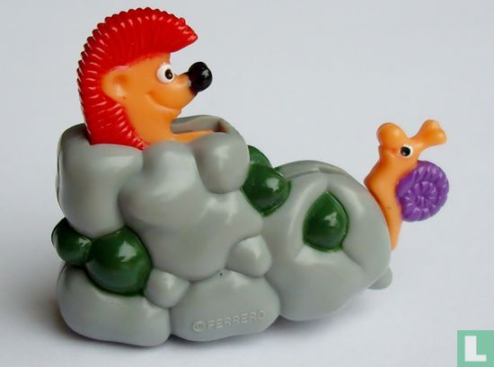 Hedgehog and snail - Image 1