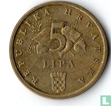 Kroatië 5 lipa 2000 - Afbeelding 2