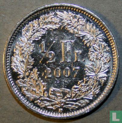 Zwitserland ½ franc 2007 - Afbeelding 1