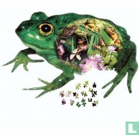 Frog Shaped Jigsaw Puzzle