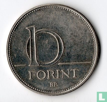 Ungarn 10 Forint 2007 - Bild 2
