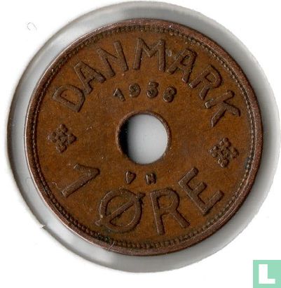 Danemark 1 øre 1938 - Image 1