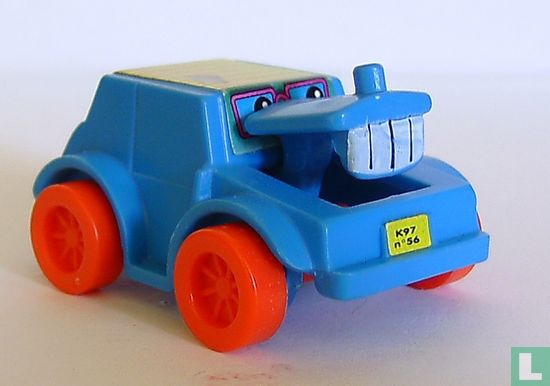 Auto blauw - Afbeelding 1