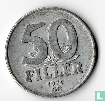 Hongarije 50 fillér 1975 - Afbeelding 1