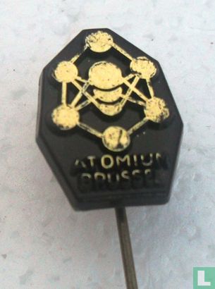 Atomium Brussel [gold aufschwarz]