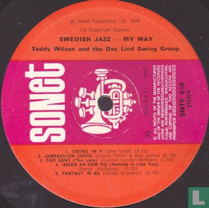 Swedish Jazz my way  - Bild 3
