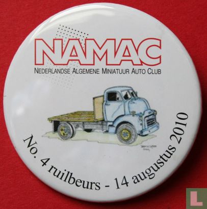 NAMAC (Nederlandse Algemene Miniatuur Auto Club Nr: 4 Ruilbeurs 14 augustus 2010