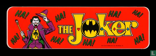 Batman "the Joker" sticker - Image 1
