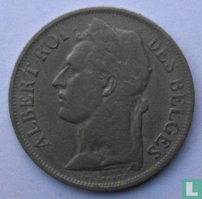 Belgian Congo 1 franc 1926 (FRA) - Image 2
