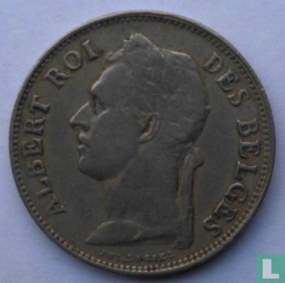 Congo belge 50 centimes 1922 (FRA) - Image 2