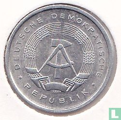 DDR 5 pfennig 1981 - Afbeelding 2
