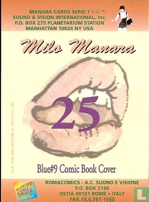 Blue#9 comic book cover - Image 2